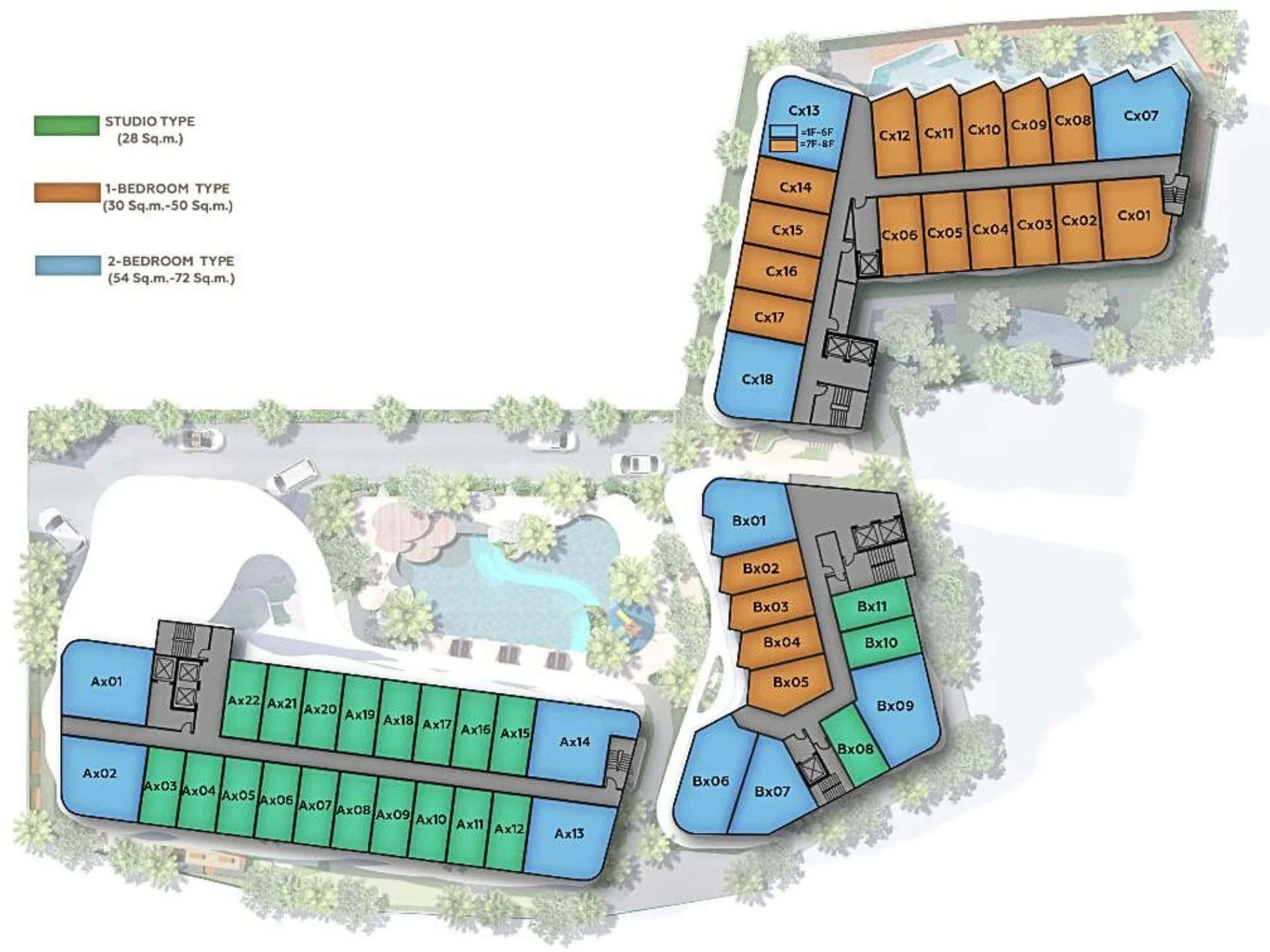 Master Plan VIBE Residence Karon