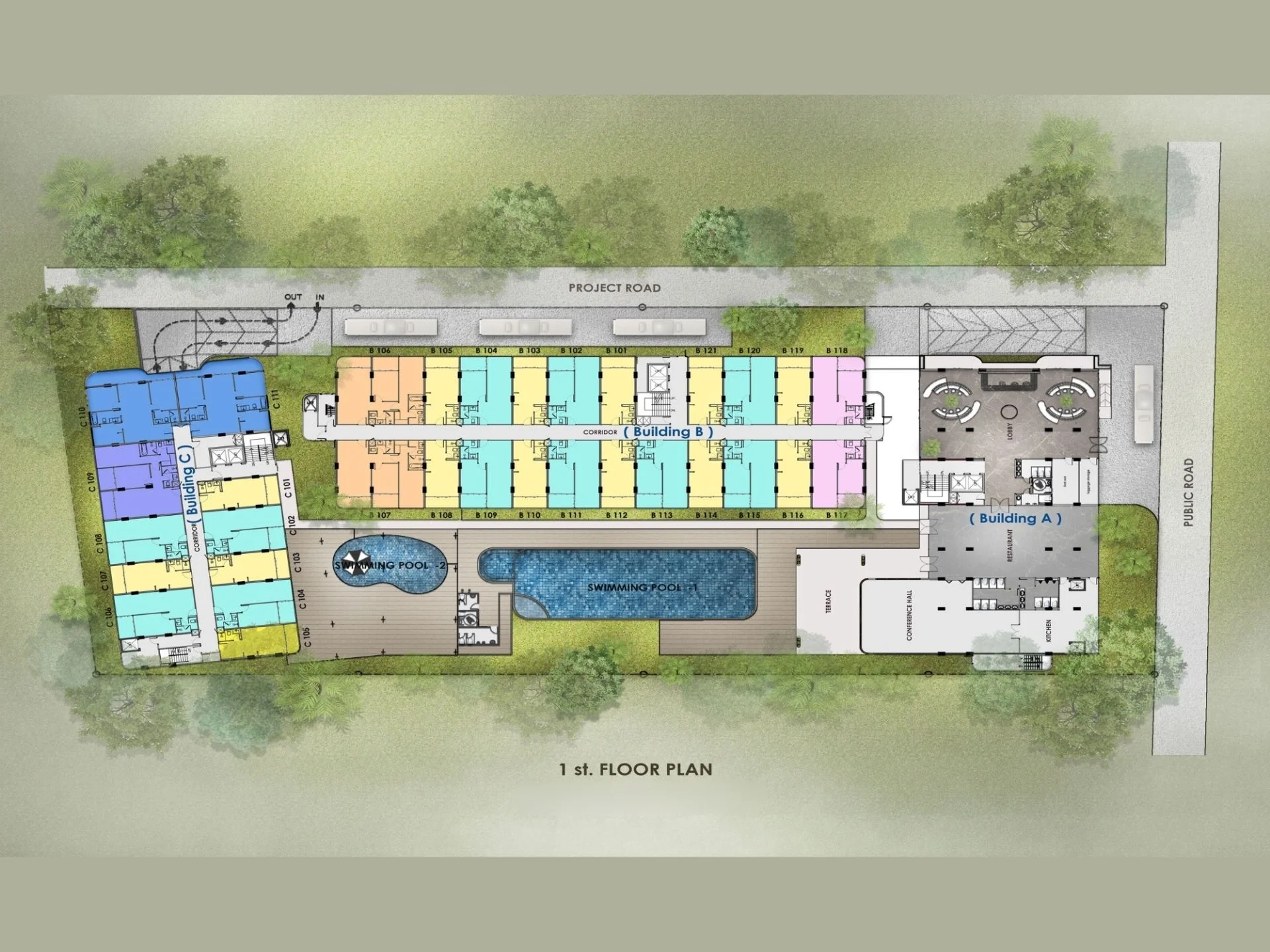 Master Plan Wallaya Residence Nai Harn